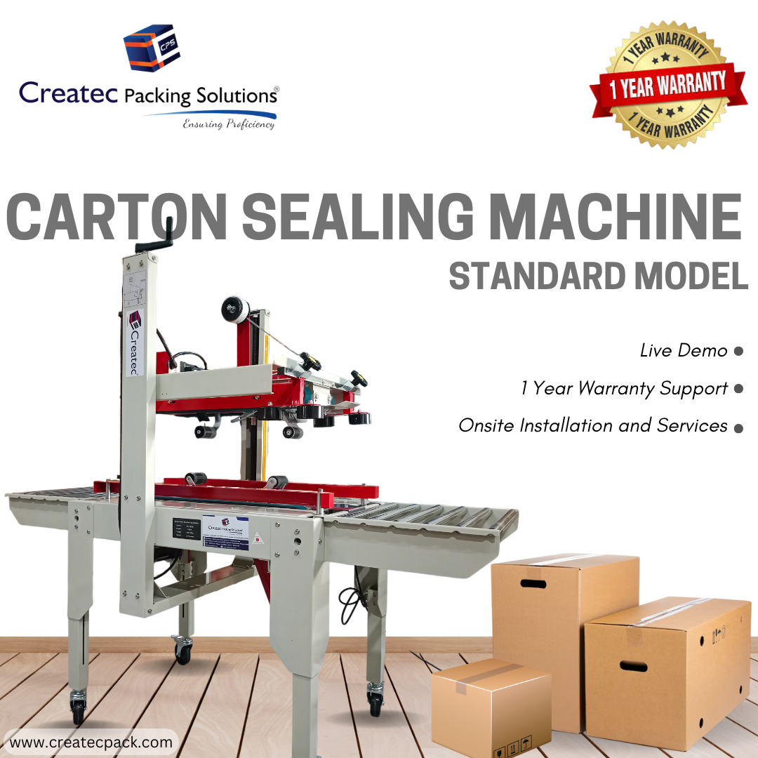 carton box taping machine