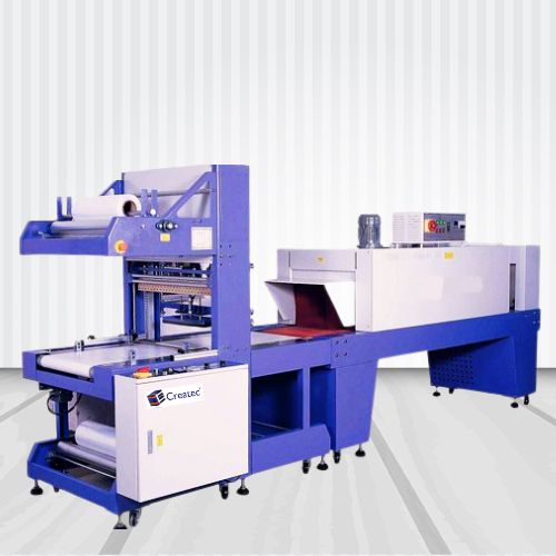 web sealer with shrink tunnel machine