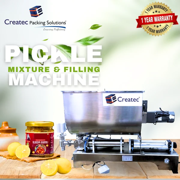 Pickle mixture and Filling Machine