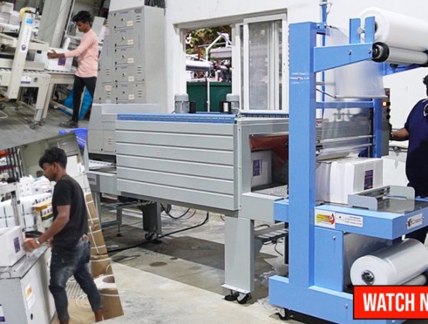 Complete Box Packing Automation Line Machines