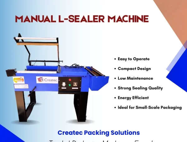 Manual L-Sealer Machine – Simple & Cost-Effective Shrink Packing Solution
