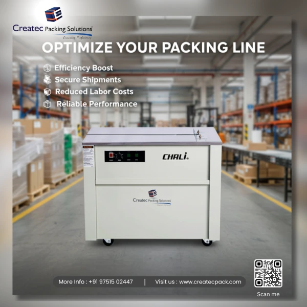 Semi Automatic Strapping Machine – Fast & Reliable Packing Solution!